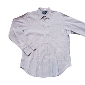 POLO by Ralph Lauren Button Down Andrew Classic Fit Shirt Size 16.5 Large
